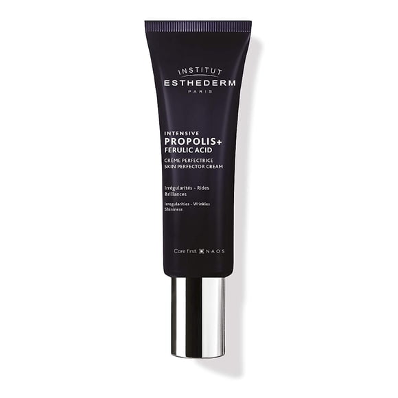 Institut Esthederm - Crème pour le Visage à la Propolis Intensive - Apaisante et Purifiante pour la Peau - Peau Grasse - Peau avec Irrégularités
