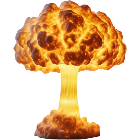 WMQPNNS Nouvelle Lampe de Table Nuage Bombe Tendance Lampe Nuage 3D Lampe de Table Lampe Lumière d'Ambiance de Bureau pour la Maison Offres du Jour Liquidation