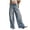 bleu, variante sur Soki Jeans pour Femmes Jeans à Jambe Grand Amples pour Femmes Pantalons en Denim Boyfriend Amples