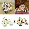 thumbnail image 4 of 6Pcs Halloween Artificial Pumpkin Model Craft Fall Home Garden Decor Painting Props DIY Great Gift, 4 of 5