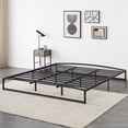 thumbnail image 1 of Yiwa Heavy Duty 6/10 Inch Low Profile Metal Bed Frame, Platform Foundation with Steel Slats, No Box Spring Needed, 1 of 7