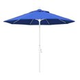 thumbnail image 1 of California Umbrella Parasol de Patio de 9 Pieds Bleu Royal, 1 of 2