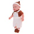 thumbnail image 3 of 41cm Cute Baby Doll Suspenders & Hat Suit, 3 of 8