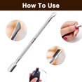 thumbnail image 4 of Pedicure Tool Kit, Surgical Grade Stainless Steel Ingrown Toenail File Lifter, Professional Nail Health Set for Home Use (7pcs), 4 of 6