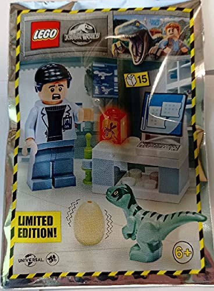 LEGO Jurassic World: Dr. Wu Laboratory with Baby Dino and Amber Resin