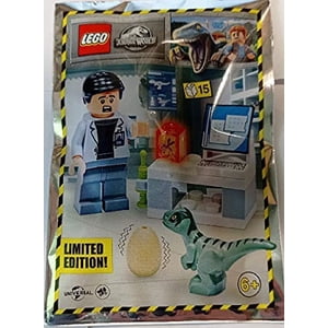 LEGO Jurassic World: Dr. Wu Laboratory with Baby Dino and Amber Resin