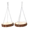 thumbnail image 1 of Natural Durable Wooden Swing Toy, Safe Bird , for, 1 of 8