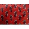 thumbnail image 4 of oneOone Cotton Silk Fabric Leaves & Floral Block Print Fabric BTY 42 Inch Wide, 4 of 4