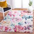 thumbnail image 1 of SAFAVIEH Lillian Hadi Floral Brushed Area Rug, 1 of 7