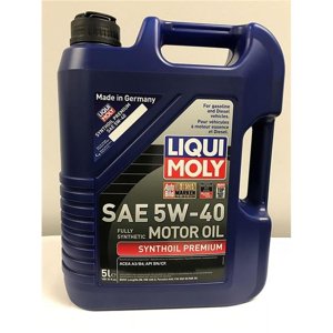 Liqui Moly 2040 1 L SAE 5W-40 Synthoil Premium Motor Oil