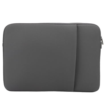 Étui Housse pour Ordinateur Portable, Sac pour Ordinateur Portable 14 Pouces, Sac Enveloppe pour Ordinateur Portable Cahier PC Gris Pâle
