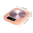 thumbnail image 3 of Boovnll Heating Blanket, Constant Temperature Cup Pad 55 Degree Heating Automatic Heat Preservation Cup Pad, Smart Home, Home, 3 of 4
