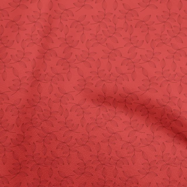 oneOone Georgette Viscose Red Fabric Asian Block Craft Projects Decor Fabric Printed By The Yard 42 Inch Wide