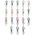 thumbnail image 4 of Leather Braided Woven Rope Keychain Lovely DIY Bag Hanging Pendant Exquisite Key Chain Car Keyring Holder Metal Jewelry for Men Orange, 4 of 9