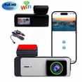thumbnail image 2 of Dash Cam, 1080P Dash Cam Front with IR Night Vision,Built-in WiFi, Loop Recording, G-Sensor, 24 Hours Recording, Support 32 GB Max, 2 of 8