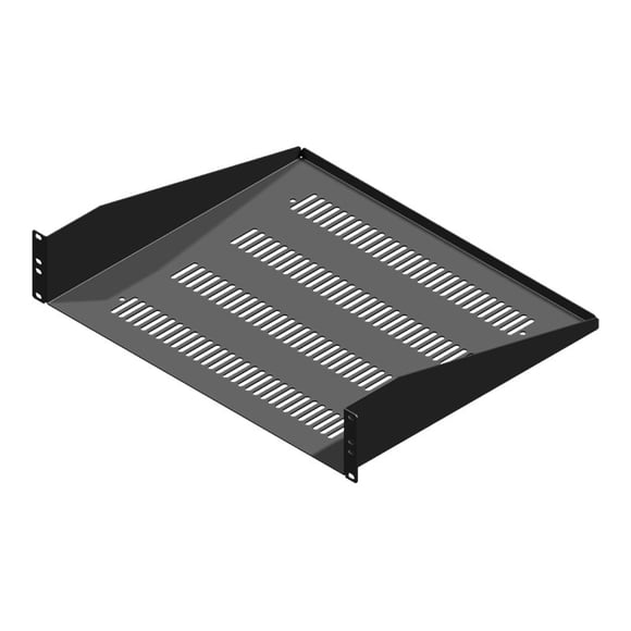 Hammond RAS Series - Rack shelf - black powder - 1U - 19"