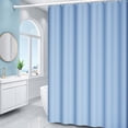 thumbnail image 4 of UsRHHA Rideau de Douche Imperméable Imprimé pour Salle de Bain, 180x120 cm Sans Trou Requis avec Crochets Inclus, Doublure de Douche pour Salle de Bain Rideau de Séparation, 4 of 7