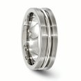 thumbnail image 4 of Edward Mirell Titanium 7mm Band Size 11 Ring Wedding Man Classic Flat  For Dad Mens  For Him, 4 of 10