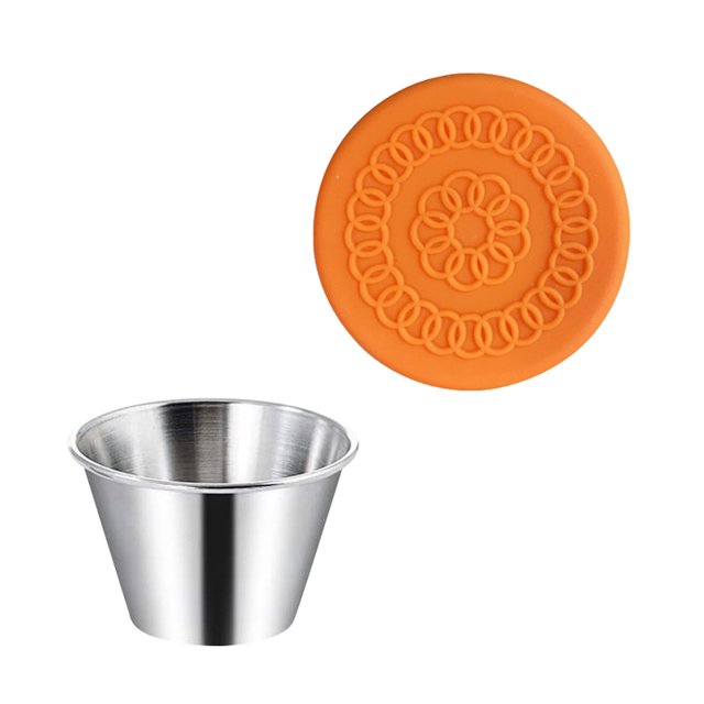 Kitchen Containers Storage Set Kitchen Scraps Container Species Organizer Leak Proof Soup Container Kitchen Bowls with Lids Set Dressing Containers Small Condiment Containers With Lids Stainless Steel