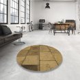 thumbnail image 4 of Ahgly Tapis Rectangulaire Lavable en Machine Intérieur Transitionnel Brun Selle, 2 Pieds x 4 Pieds, 4 of 7
