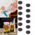 thumbnail image 1 of Food Storage Organizer for Kitchen and Outdoor Use Leakproof Glass Bottle Lids for Jars 86mm 12-Pack Durable Scratch- Caps for Wide and Regular Mouth Containers 12PCS, 1 of 4
