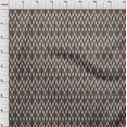thumbnail image 3 of oneOone Georgette Viscose Fabric Chevron Kasuri Print Fabric BTY 42 Inch Wide, 3 of 4