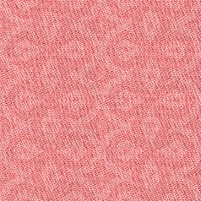 Ahgly Tapis d'Intérieur Lavable en Machine Carré Transitionnel Rose Corail Clair, 8 Pieds Carré