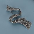 thumbnail image 3 of Broche Vintage, Broche en Alliage Vintage avec Strass, Broche en Strass, Broche en Alliage, Valeur Imbattable, 3 of 7
