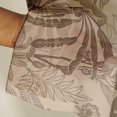 thumbnail image 3 of Vargottam Tropical Tree Pattern Extra Long Sheer Curtains for Double Height Windows & Doors - Set of 2 Panels, 108", Grommet Top, Light Filtering Printed Georgette Drapes, 3 of 9