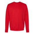 thumbnail image 1 of Hanes Mens Perfect Fleece Crewneck Sweatshirt, XL, Athletic Red, 1 of 1