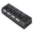 thumbnail image 3 of Commutateur d'Extension Port d'Extension USB3.0 à 4 Ports Port d'Extension de Commutateur de Concentrateur USB avec Alimentation Électrique, 3 of 8