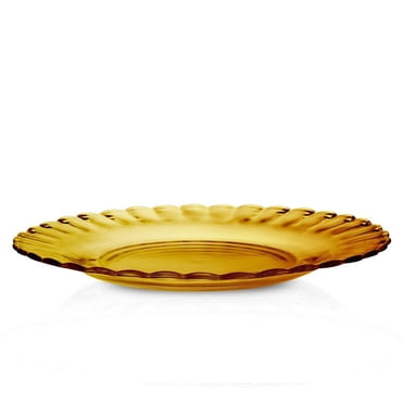 Duralex Picardie Assiette Ambre 20cm, Ensemble De 6