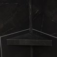 thumbnail image 2 of PALISADE Vinyl Waterproof Corner Shower Shelf Black Ice, 2 of 6