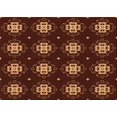thumbnail image 1 of Ahgly Company Tapis Rectangulaire Lavable en Machine Rouge Transitionnel, 7 Pieds x 10 Pieds, 1 of 7