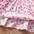 thumbnail image 4 of LOVZFMLL Jupe Princesse à Nœud pour Filles, Été, Manches Courtes, Volants, Dentelle, Col Rond, Broderie, en Maille, 4 of 8