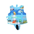 thumbnail image 2 of FAROOT Kids Swimming Life Vest, Cartoon Animals Print Life Jacket, 2 of 3