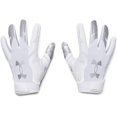 thumbnail image 1 of AmPm Men's F8 Football Gloves , White (100)/Metallic Silver , Large, 1 of 2