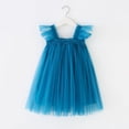 thumbnail image 2 of Yuyuzo Robe Superposée pour Bébés Filles Tulle Robes d'Anniversaire Tout-Petits à Volants Manches Courtes Robes de Princesse, 2 of 6