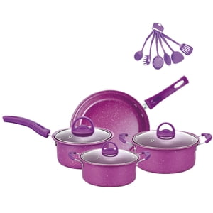 Riwcyla Non, ensemble de pots et de casseroles 13,Kitchen Ustensile Kit cuisine Cadeaux pour les amis et la famille , parfait pour une utilisation quotidienne, activités de plein air, voyage & occasions occasionnelles