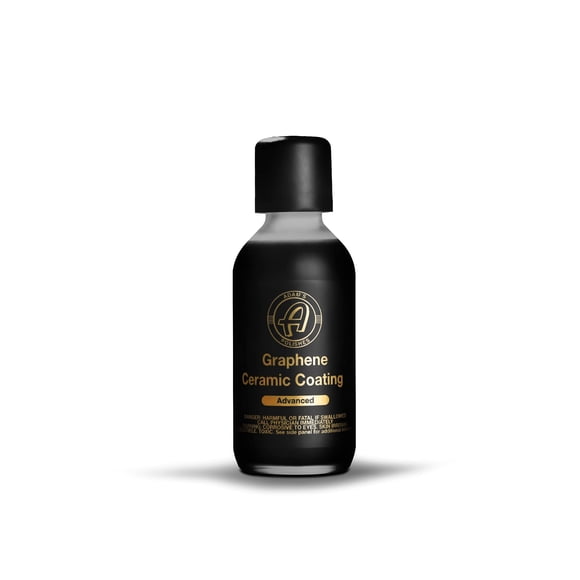 Adam's Revêtement Céramique au Graphène Avancé (60 ml) - Revêtement au Graphène 10 H pour les Professionnels de l'Esthétique Automobile / Plus de 9 Ans de Protection et Technologie Brevetée de Lueur UV / s'Applique après le Lavage de Voiture et la Correction de la Peinture