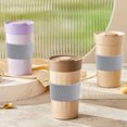 thumbnail image 5 of Dadatutu Manchon en Silicone pour Tasse - Manchon Réutilisable pour Boisson Chaude et Café / Protecteur de Tasse Résistant à la Chaleur, Housse d'Isolation pour Tasse en Verre en Silicone, Manchons de Tasse de 3,1 Pouces de Diamètre pour Boisson Chaude Glacée, Gobelets, 5 of 5