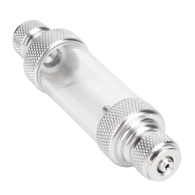 Metal CO2 Fish Bubble Counter, Bubble Counter, Alloy Lightweight Bubble Counter Aquarium Fish For Bubble Counter Dual Head Bubble Counter