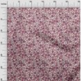 thumbnail image 3 of oneOone Velvet Pink Fabric Floral Retro Sewing Craft Projects Fabric Prints By Yard 58 Inch Wide, 3 of 5