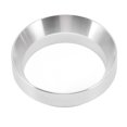 thumbnail image 3 of Coffee Powder Ring, Aluminium Alloy 58mm Coffee Dosing Funnel Food Grade Easy To Clean  For Home Silver, 3 of 8