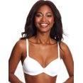 thumbnail image 1 of Maidenform Womens One Fabulous Fit 2.0 Tailored Demi Underwire Bra, 36D, White, 1 of 1