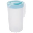 thumbnail image 1 of Shisuyan 1PC 2000ml Large Capacity Cold Water Kettle Beer Jug Juice Jug Teapot Beverage Storage Container Heat Resistant Water Jug (Random Color), 1 of 9