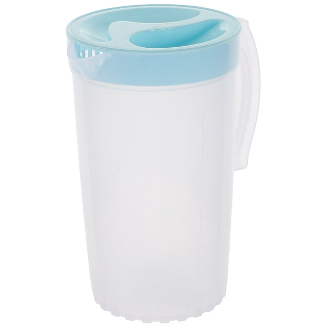 Shisuyan 1PC 2000ml Large Capacity Cold Water Kettle Beer Jug Juice Jug Teapot Beverage Storage Container Heat Resistant Water Jug (Random Color)