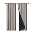 thumbnail image 2 of Chmadoxn Home Decor, Room Decor, Wall Decor Polyester Pongee Rod-Pull Light-blocking Curtains Living Room Sun-Blocking Curtains Heat-Insulating And Soundproof Curtains Polyester Blackout Curtains, 2 of 6