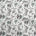 thumbnail image 1 of oneOone Coton Jersey Turquoise Vert Tissu Jacobée Floral Robe Tissu Tissu Imprimé par la Cour 58 Pouces de Large, 1 of 4