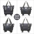 thumbnail image 1 of Dvkptbk Storage Universal Wheel Travel Bag, Large Capacity Folding Water-Proof Travel Bag Handbag Handbag Travel Duffel Bag Ladies Multi-Function Travel Bag Home Essentials, 1 of 3